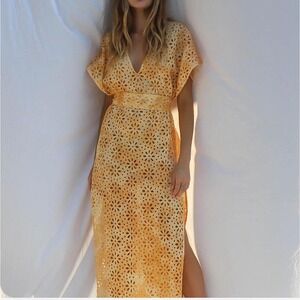 Jen's Pirate Booty Yellow Maxi Dress